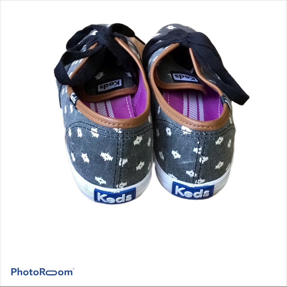 Keds Limited Edition Ikat Canvas Sneakers, Sz 8 - Picture 3 of 4